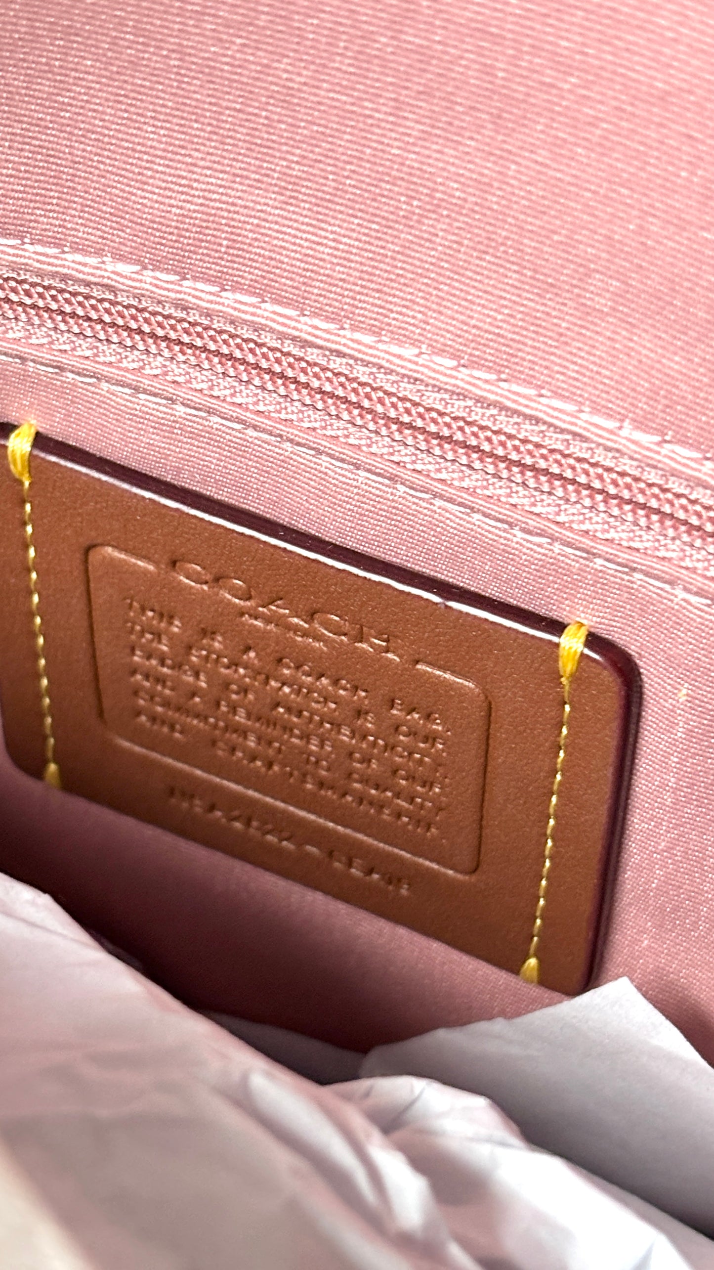 Coach Large Rowan in Signature Canvas