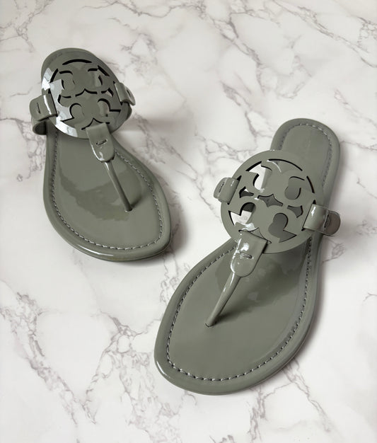 Tory Burch Miller Patent Leather Sandals