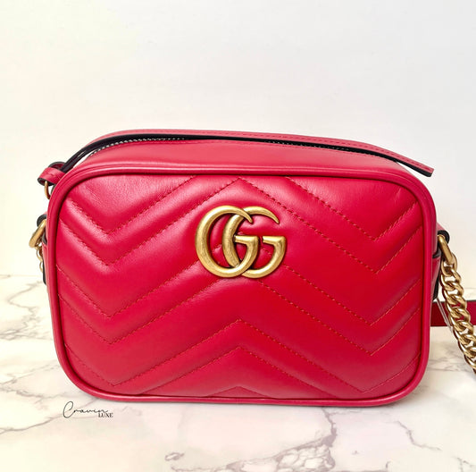 Gucci Mini Marmont Shoulder Bag