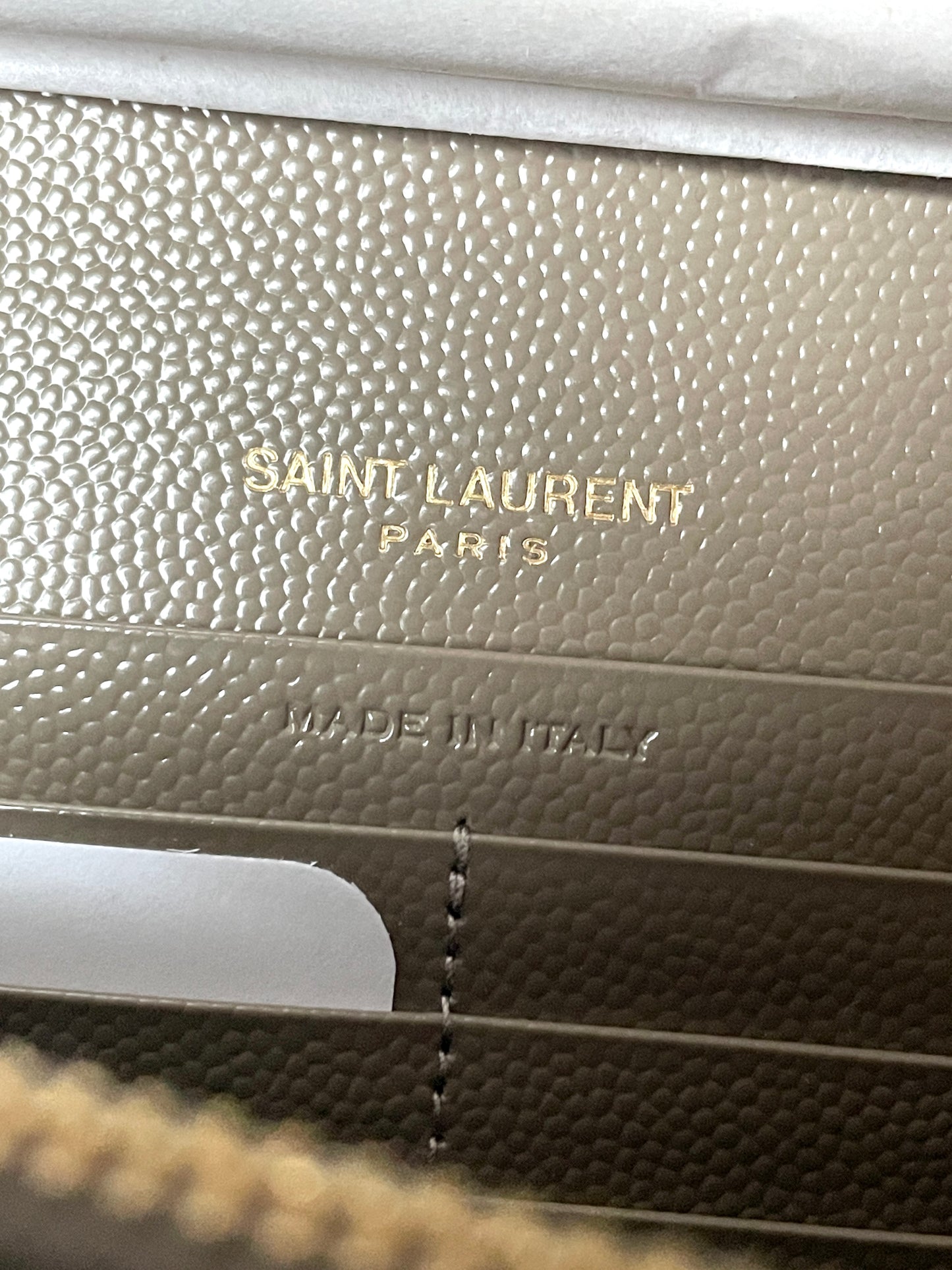 Saint Laurent Large Wallet on Chain