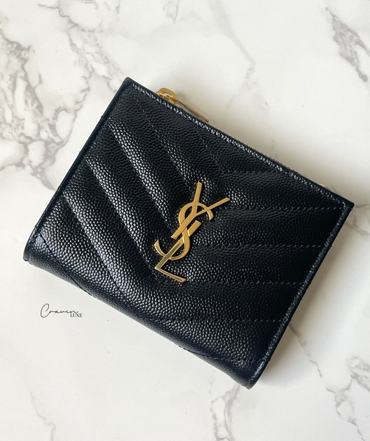 Saint Laurent Cassandre Bi-Fold Wallet