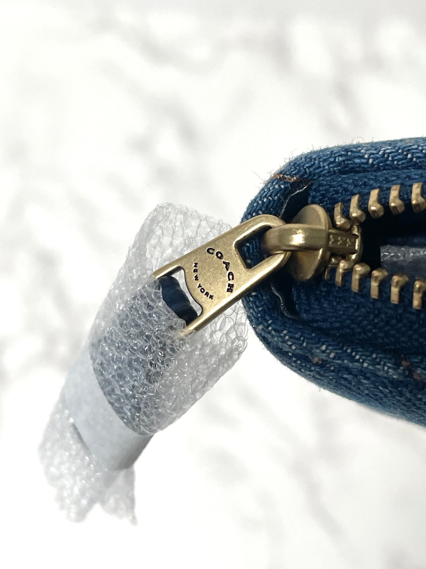 Coach Pillow Quilted Zip Card Case