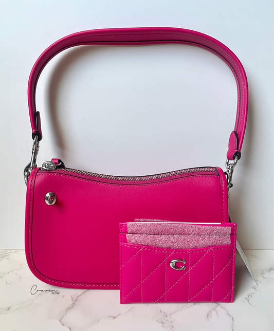 Coach Swinger 20 and Card Case Set