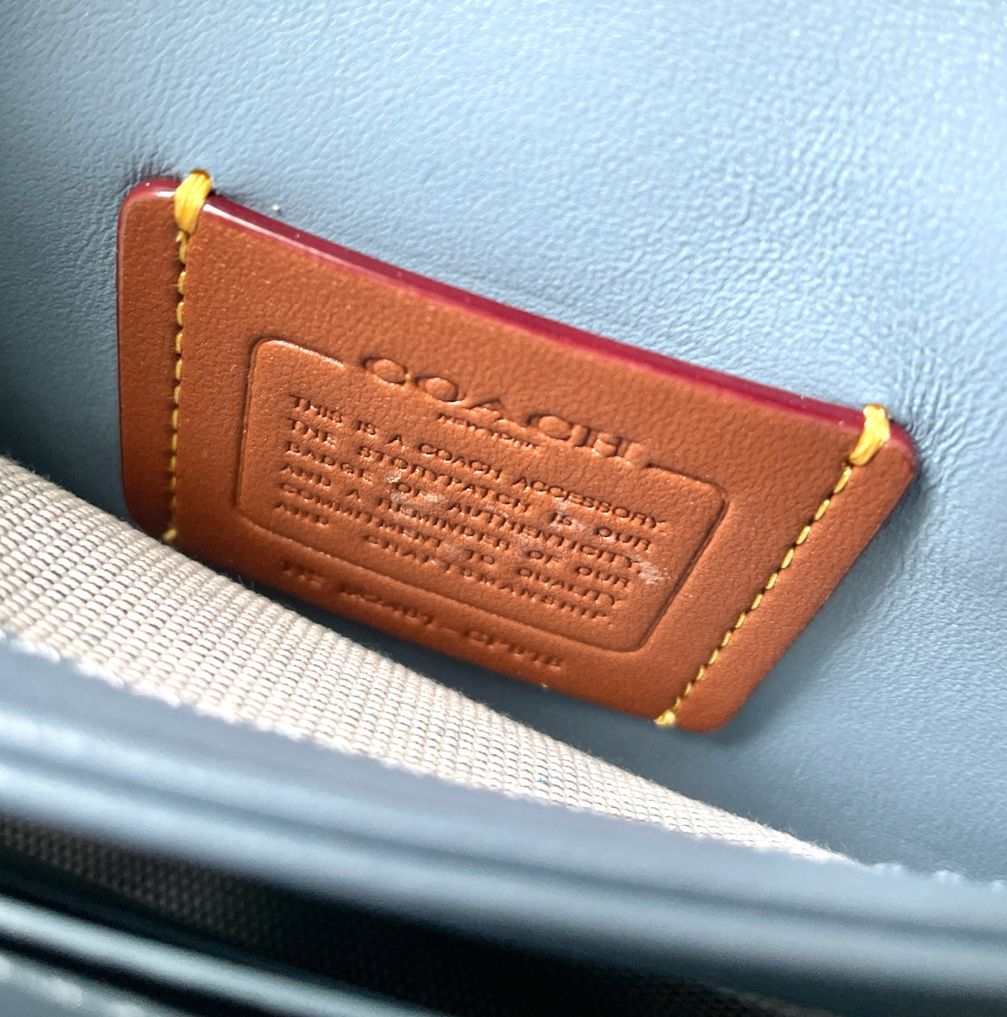 Coach Tabby Quilted Wristlet