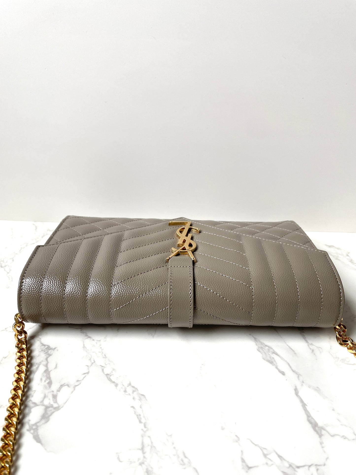 Saint Laurent Large Wallet on Chain