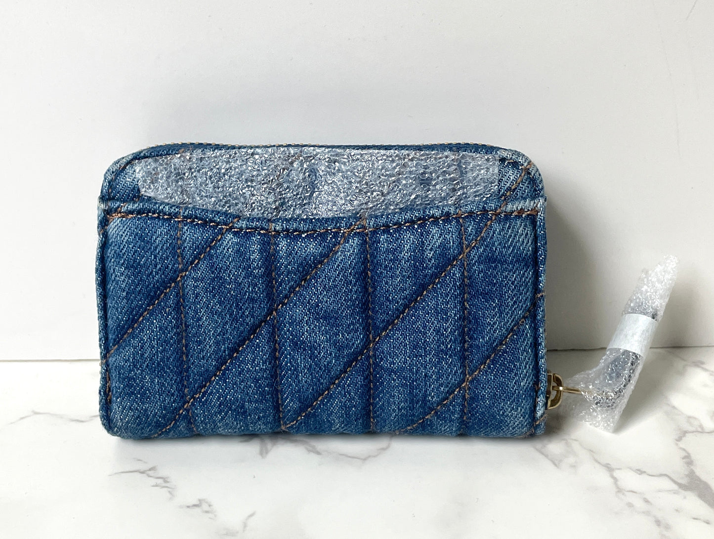 Coach Pillow Quilted Zip Card Case