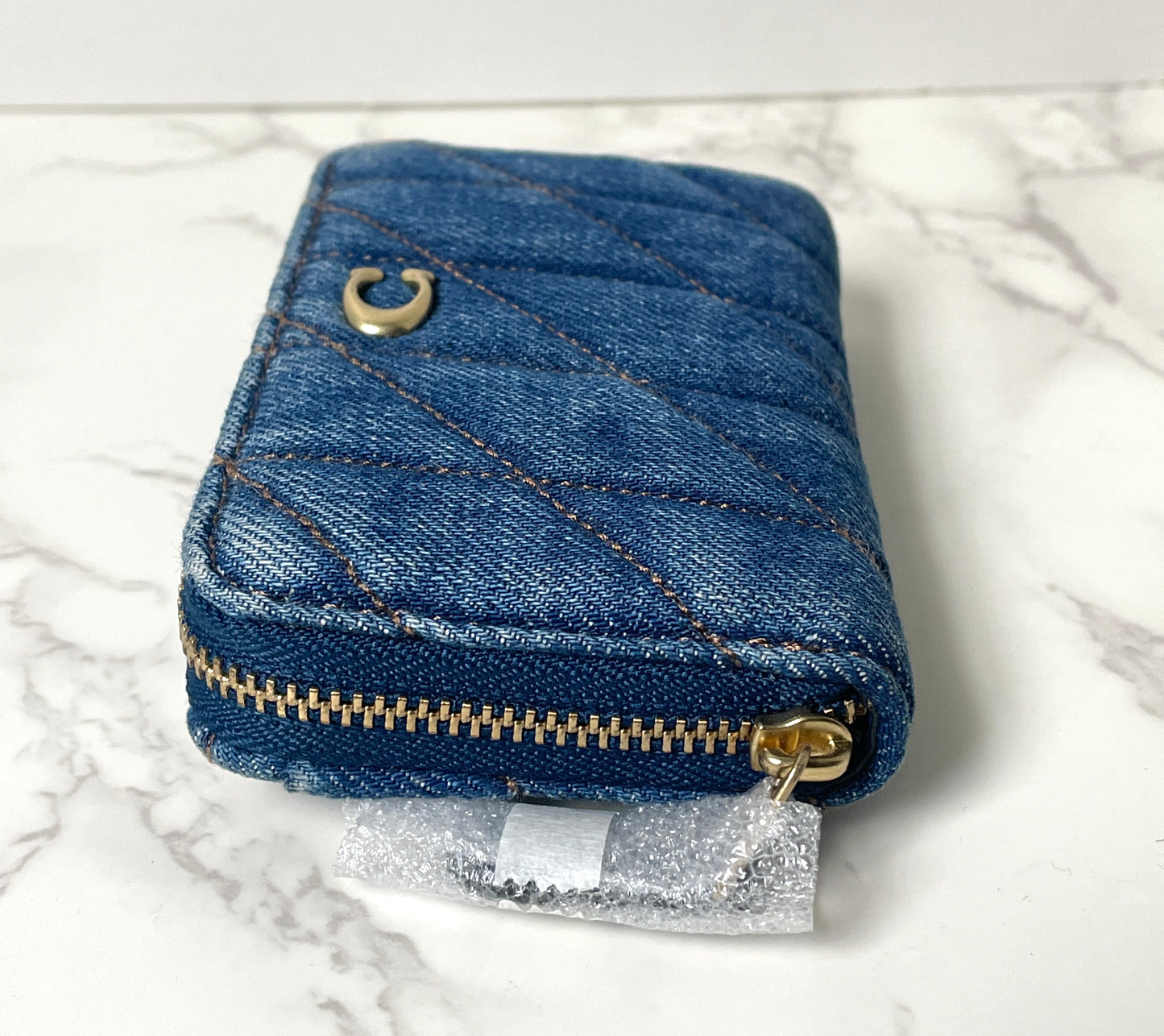 Coach Pillow Quilted Zip Card Case