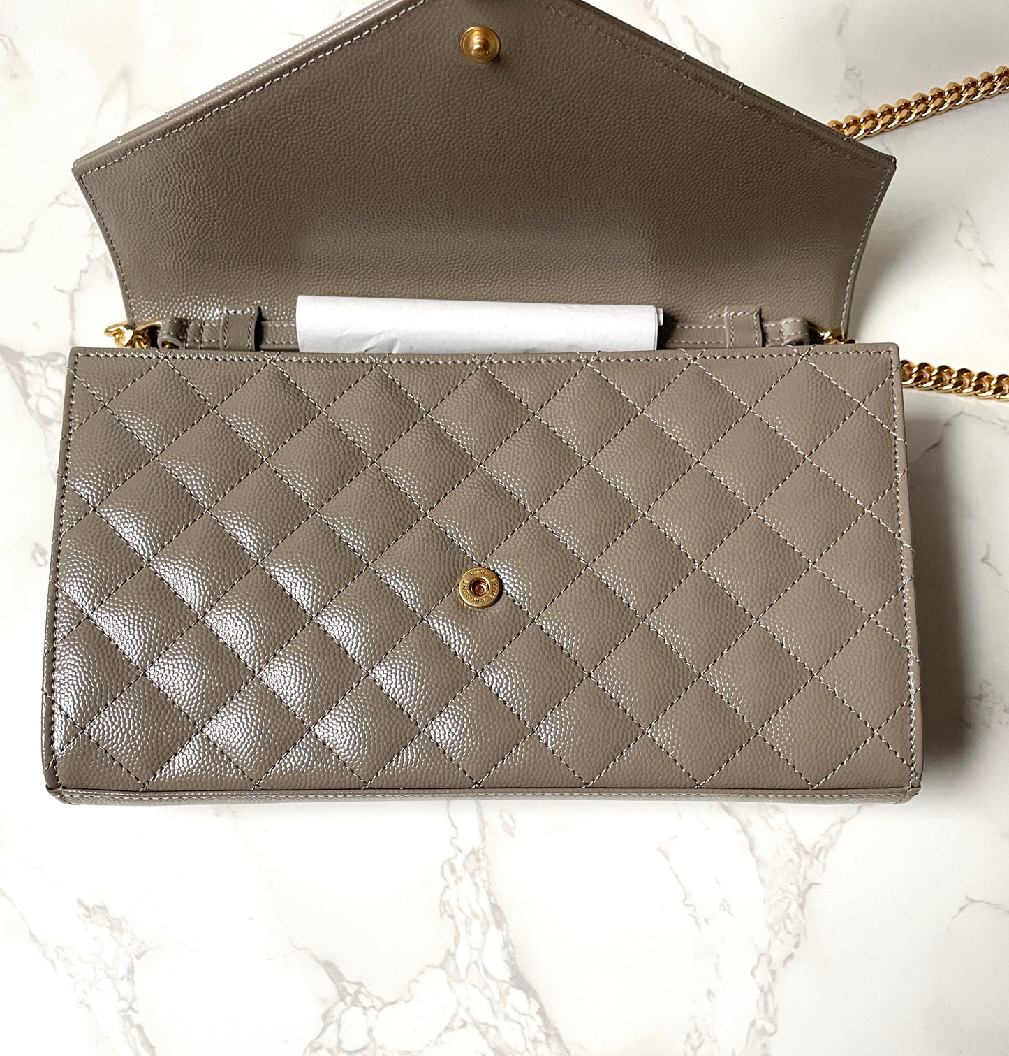 Saint Laurent Large Wallet on Chain