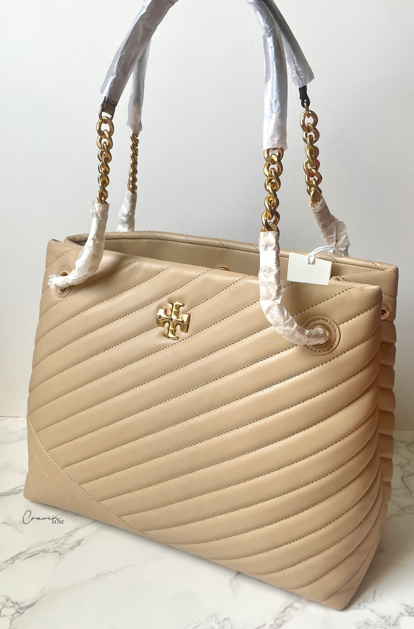 Tory Burch Kira Chevron Tote