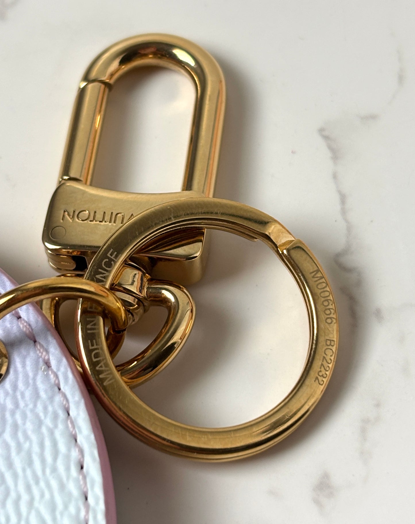 Louis Vuitton Spring in the City Round Keychain Bag Charm