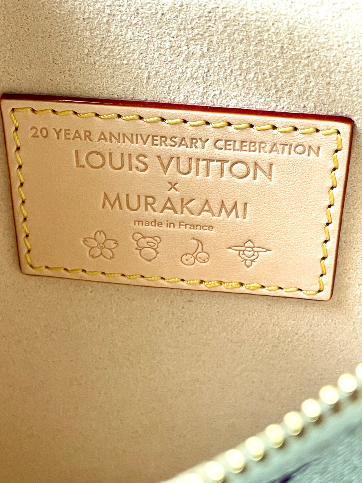 Louis Vuitton x Takashi Murakami CarryAll PM Pochette Wristlet