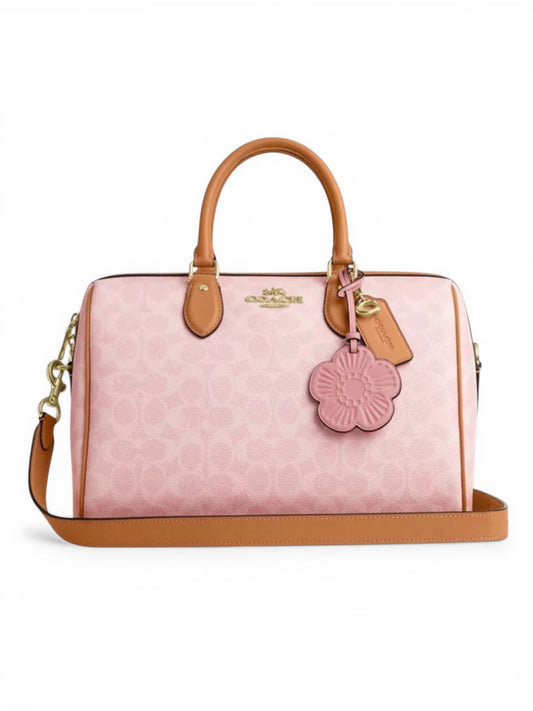 Coach Large Rowan in Signature Canvas