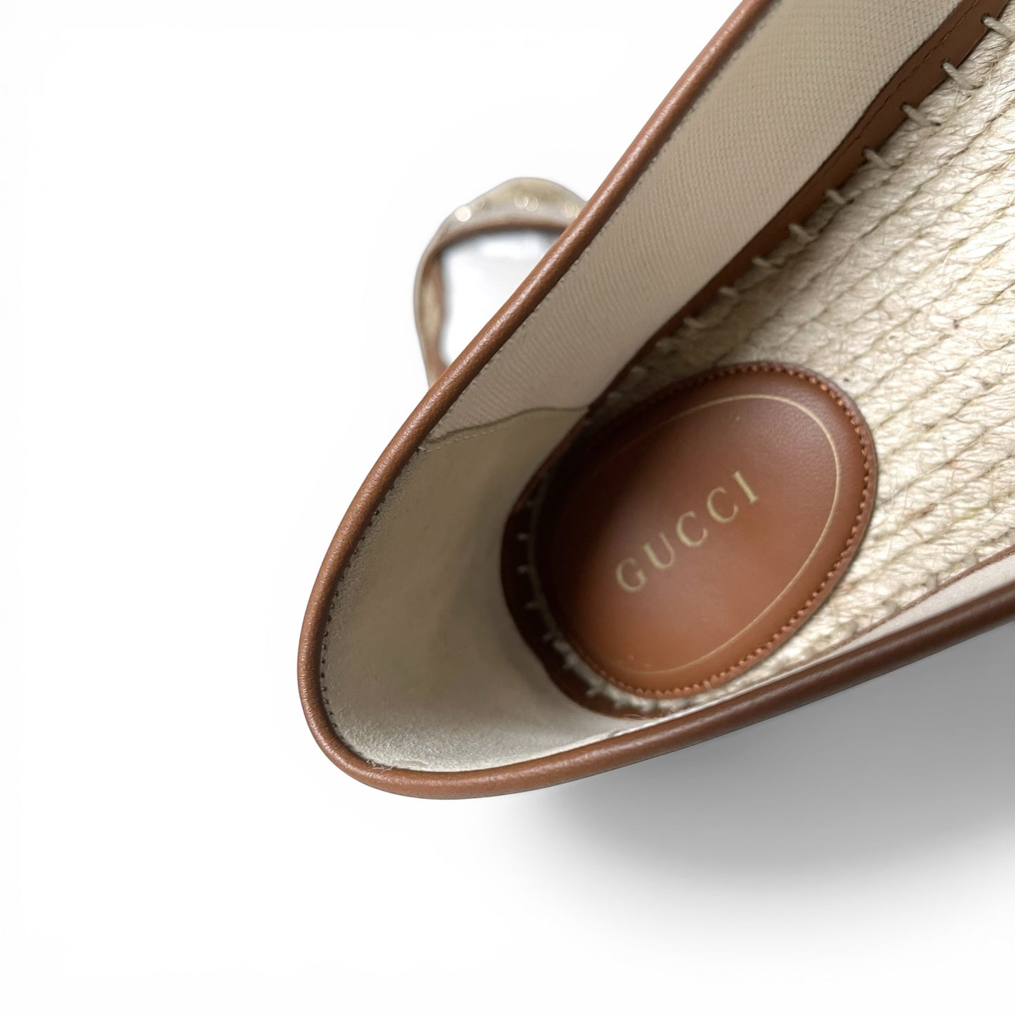 Gucci Horsebit GG Canvas Espadrilles