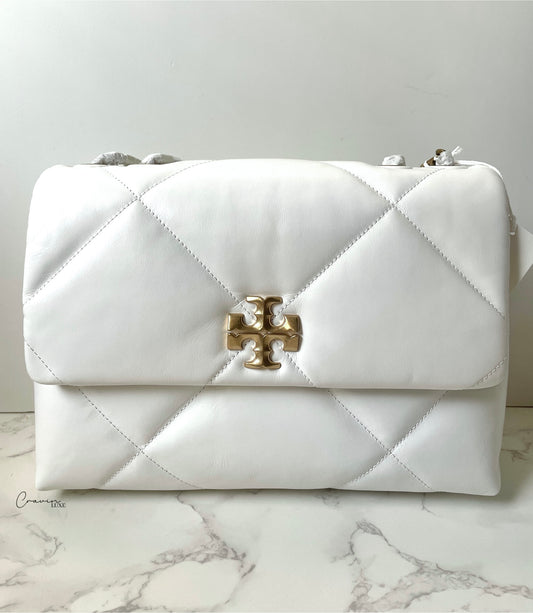 Tory Burch Kira Diamond Large Convertible Shoulder Bag