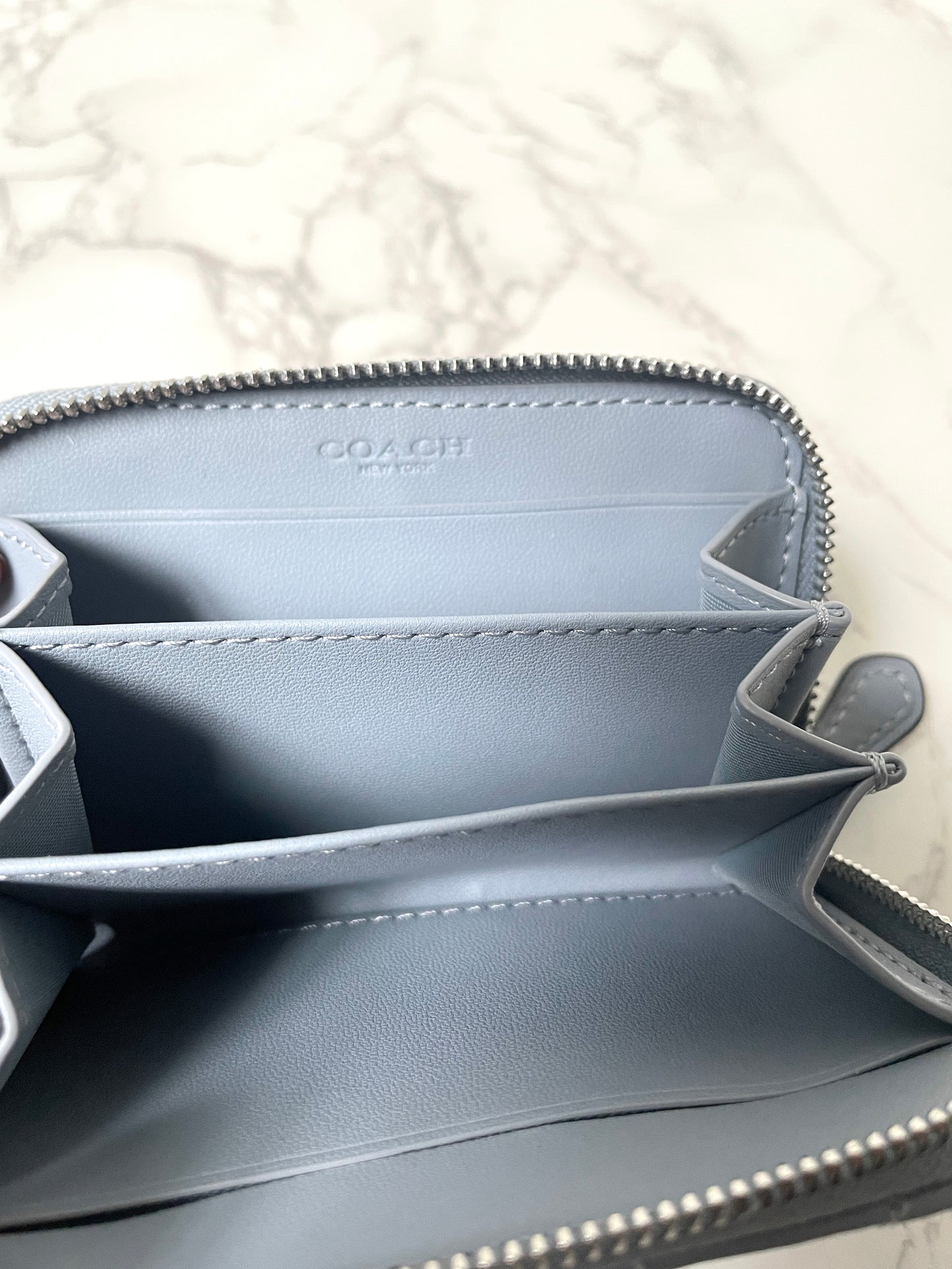 Coach Pillow Quilted Zip Card Case