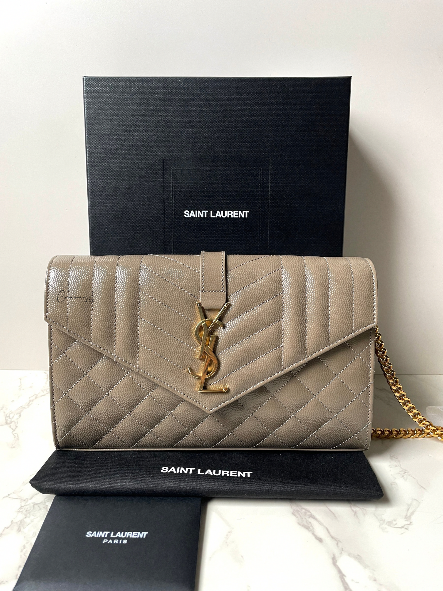Saint Laurent Large Wallet on Chain