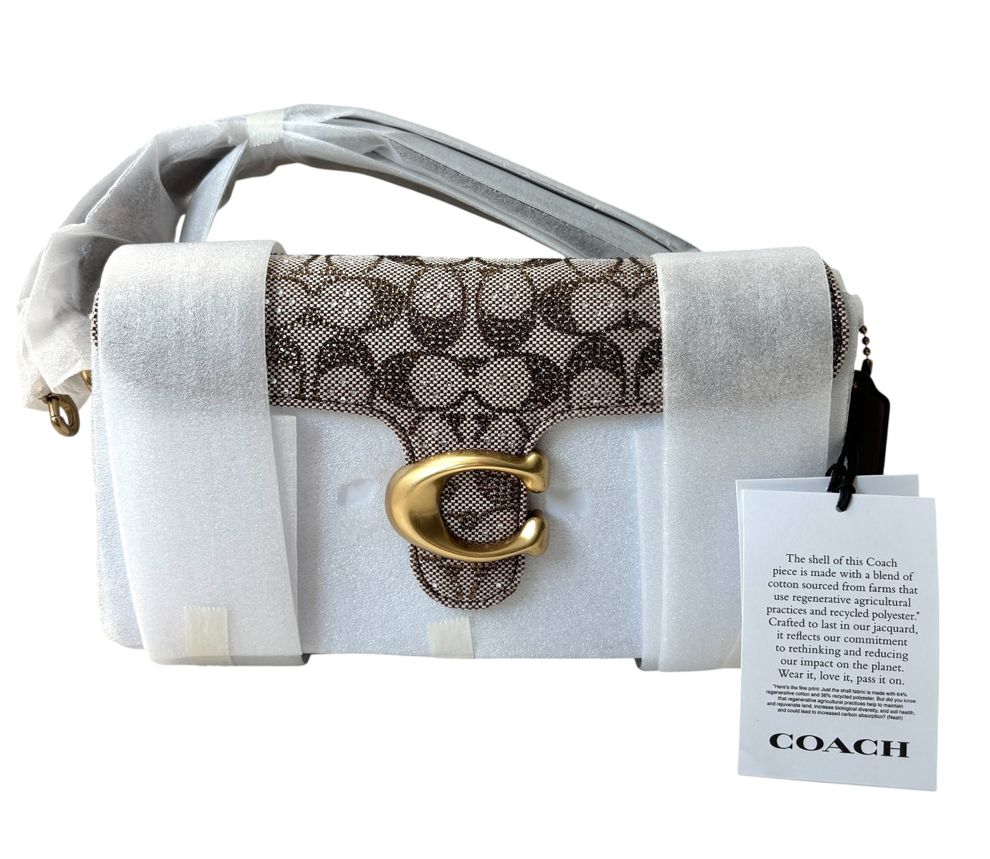 Coach Tabby 26 in Crystal Jacquard