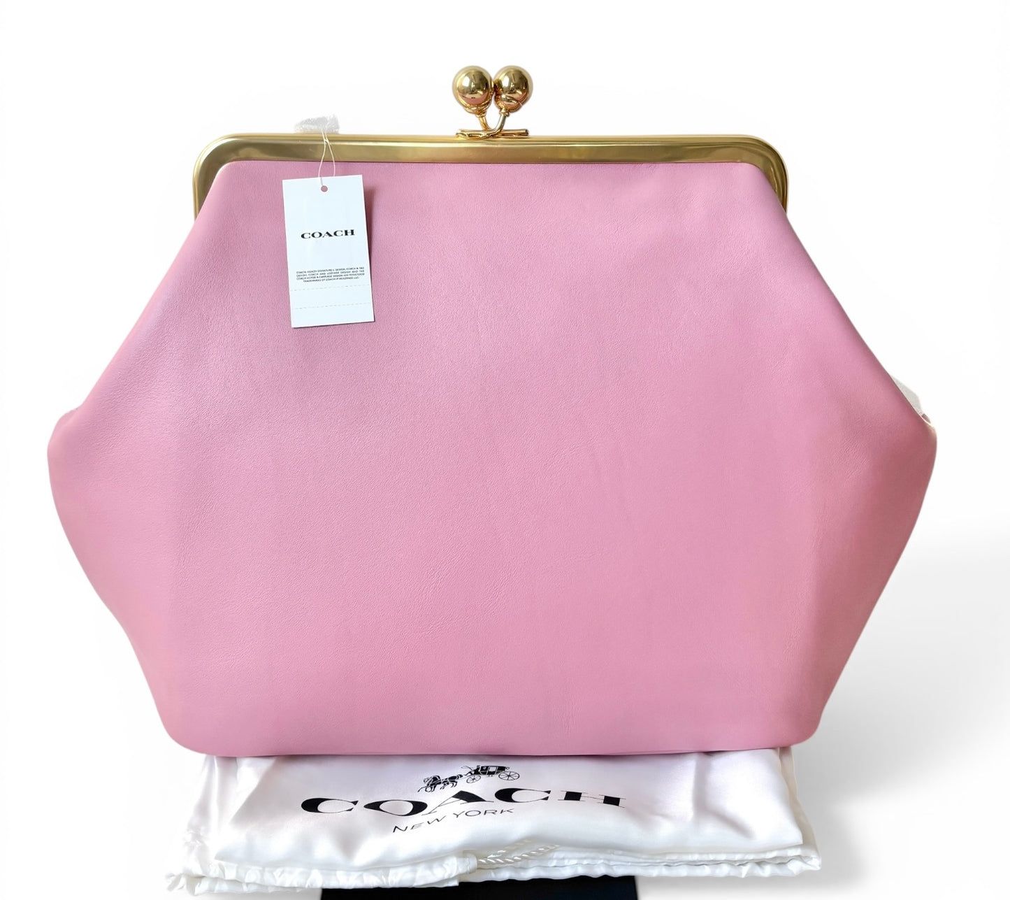 Coach Kisslock Large Frame Bag