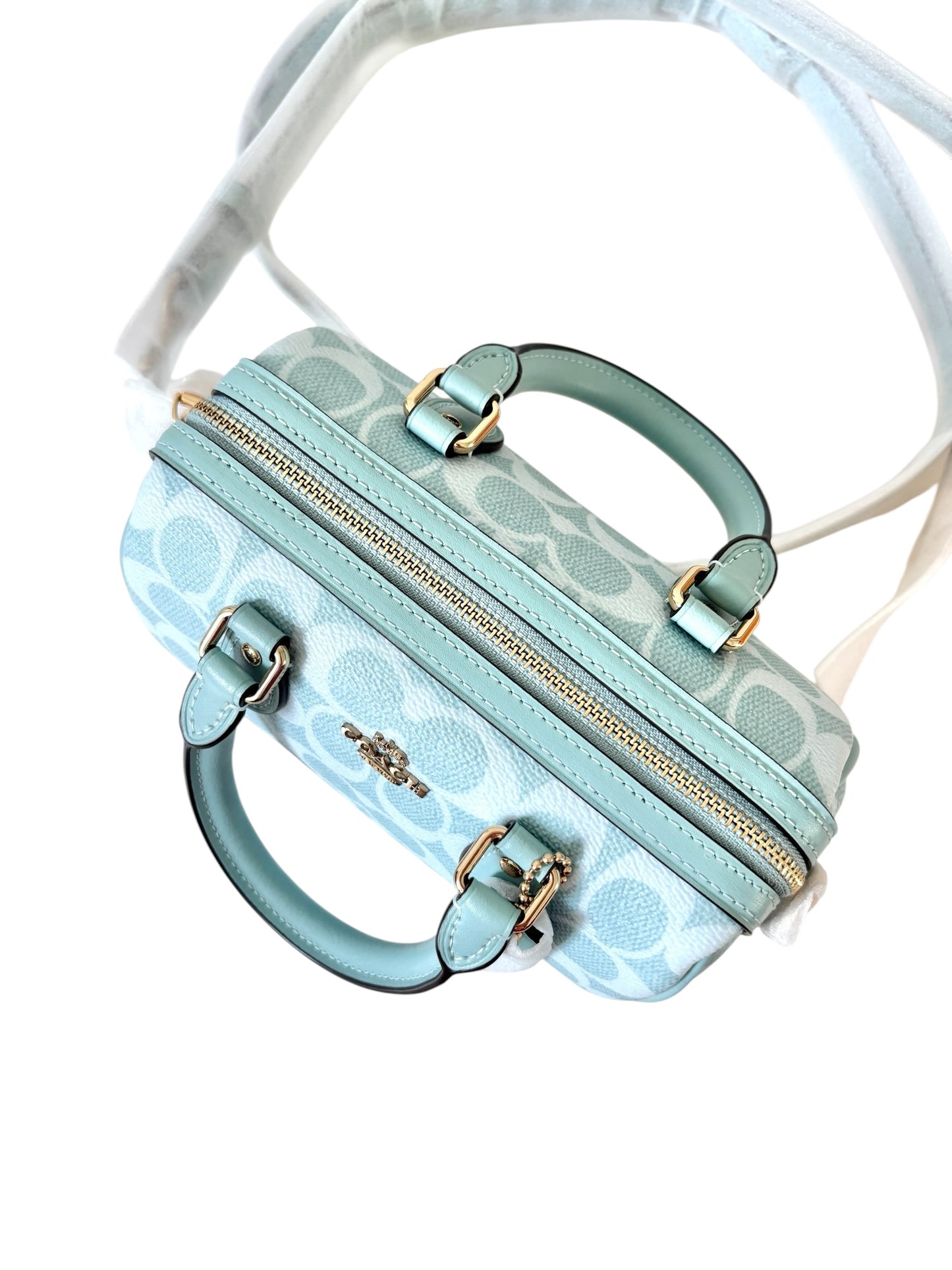 Coach Mini Rowan Satchel in Signature Canvas