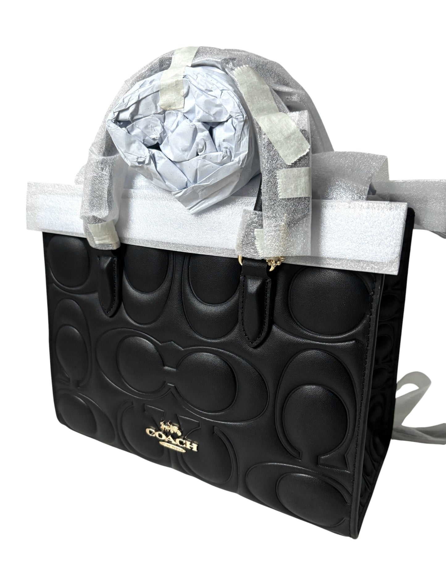 Coach Maggie Tote Small Signature Leather