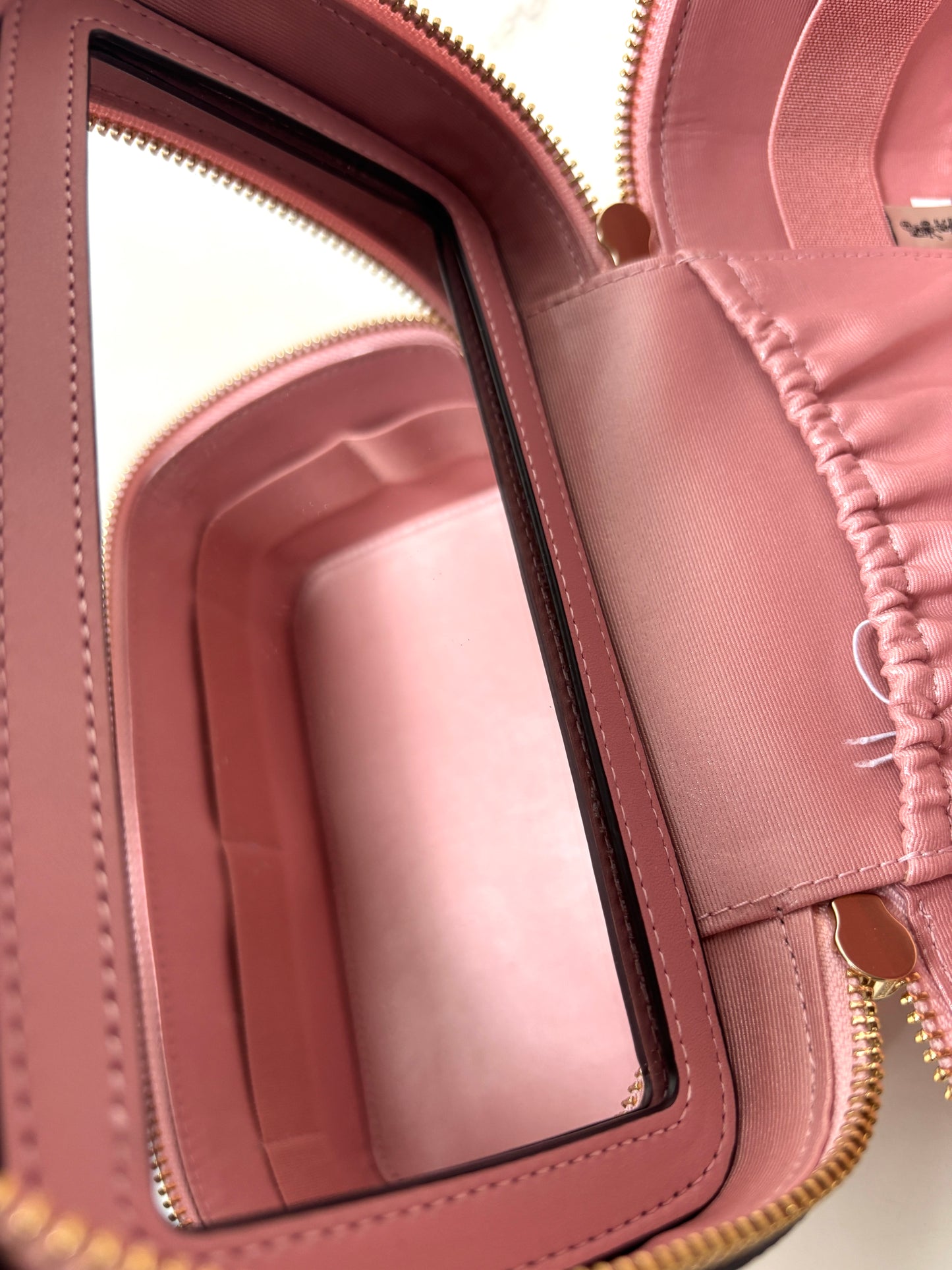 Coach Cosmetic Case in Signature Canvas