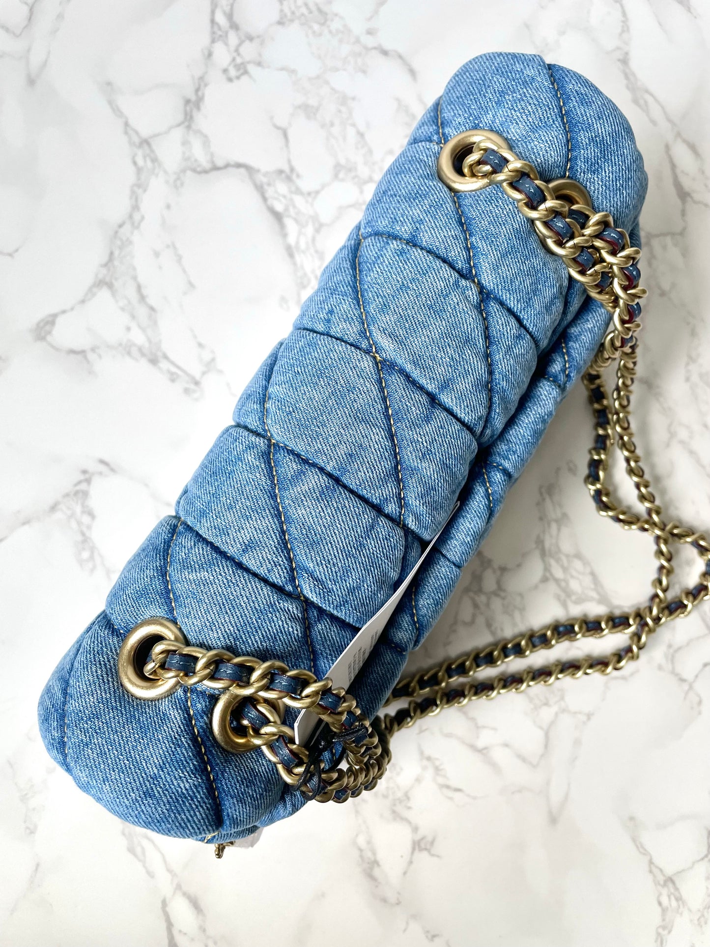 Coach Tabby Quilted 26 Denim