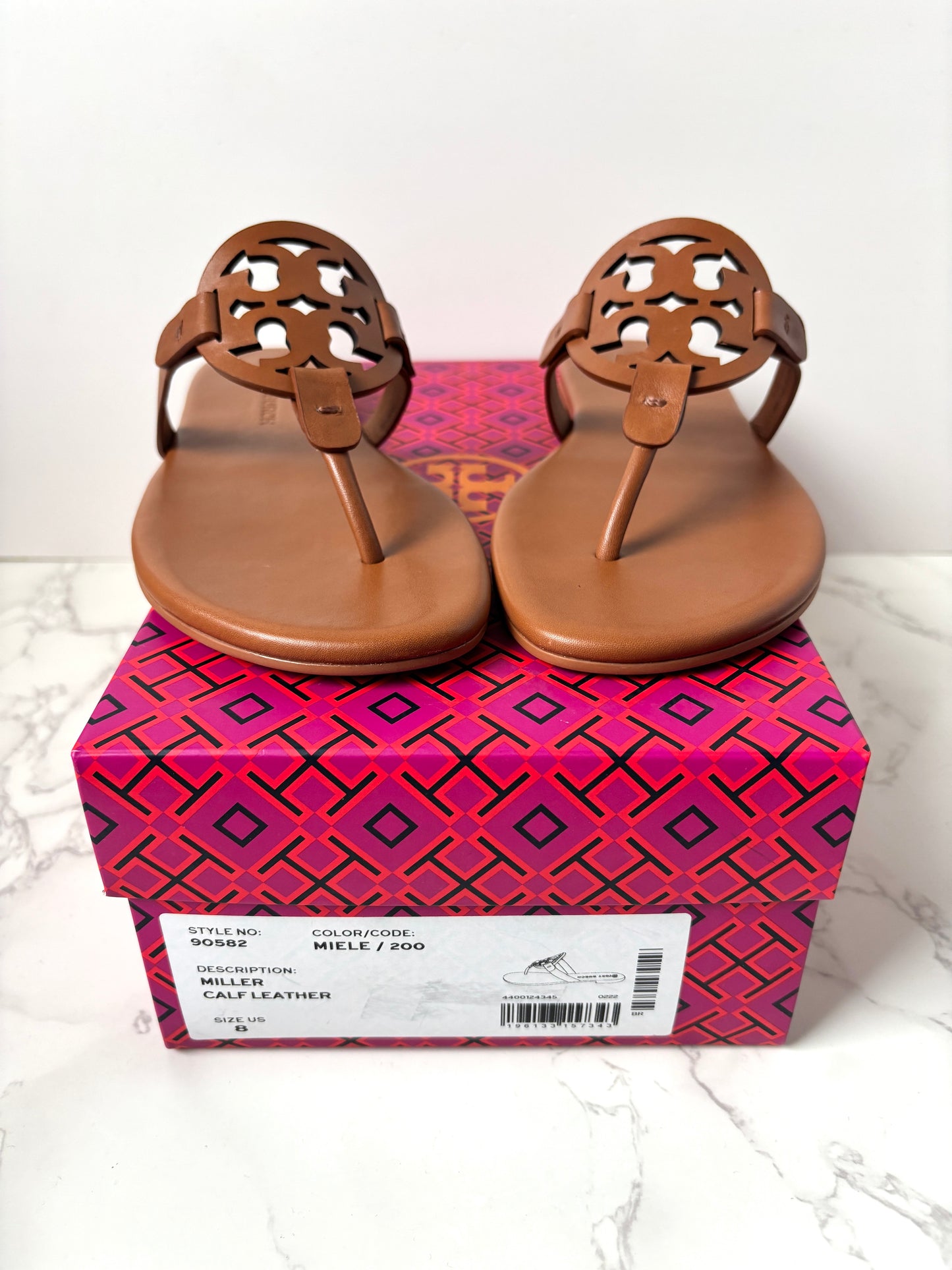 Tory Burch Miller Soft Leather Sandals