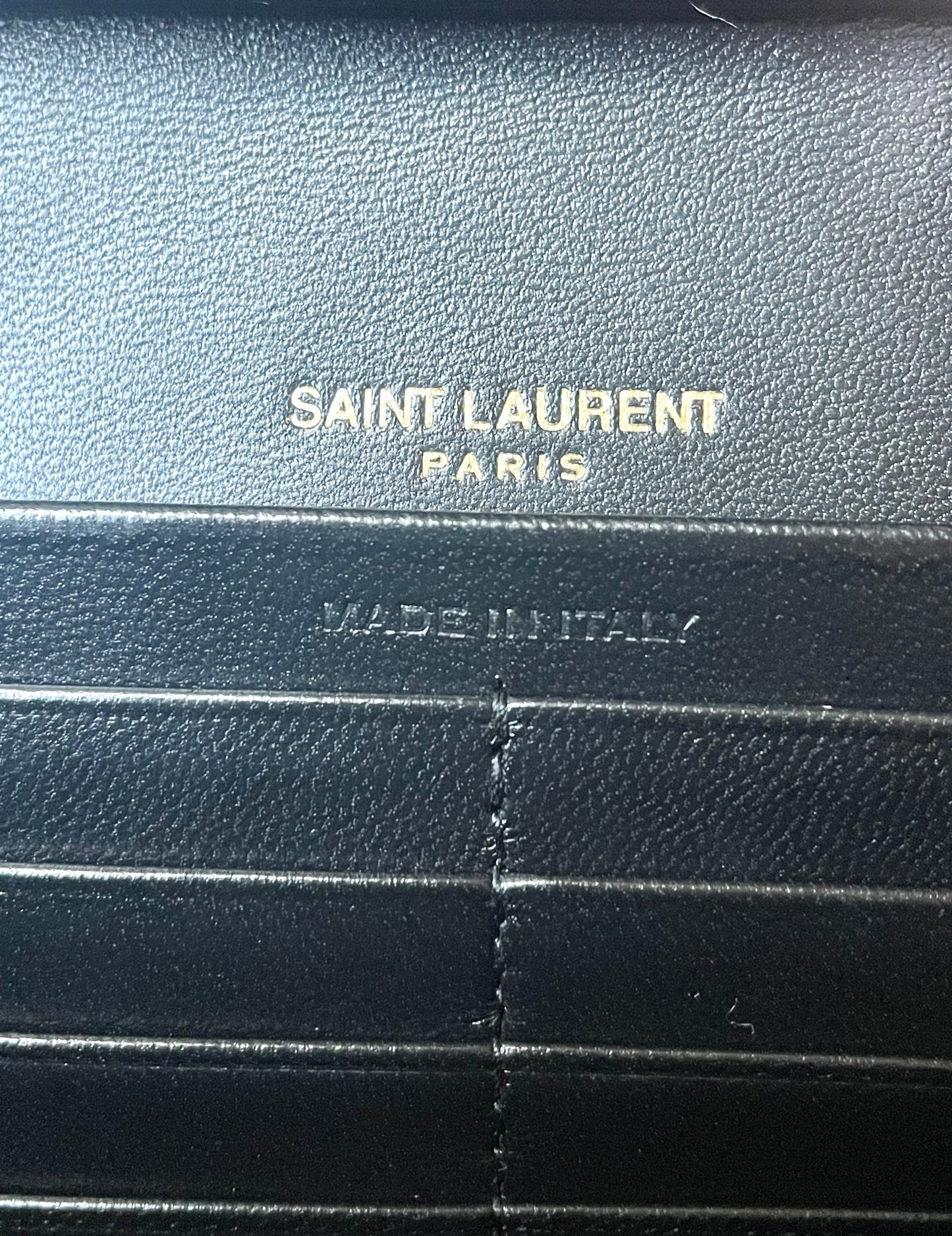 Saint Laurent Large Wallet on Chain