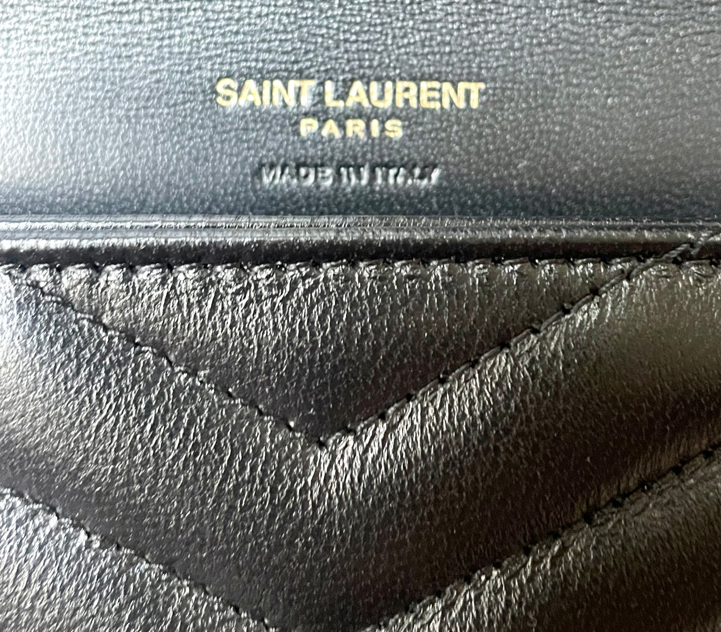 Saint Laurent Cassandre Matelasse Flap Pouch - New Model