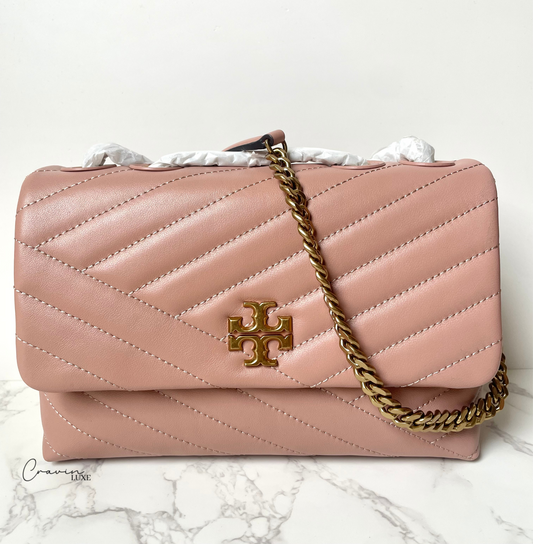 Tory Burch Kira Chevron Small Convertible Shoulder Bag