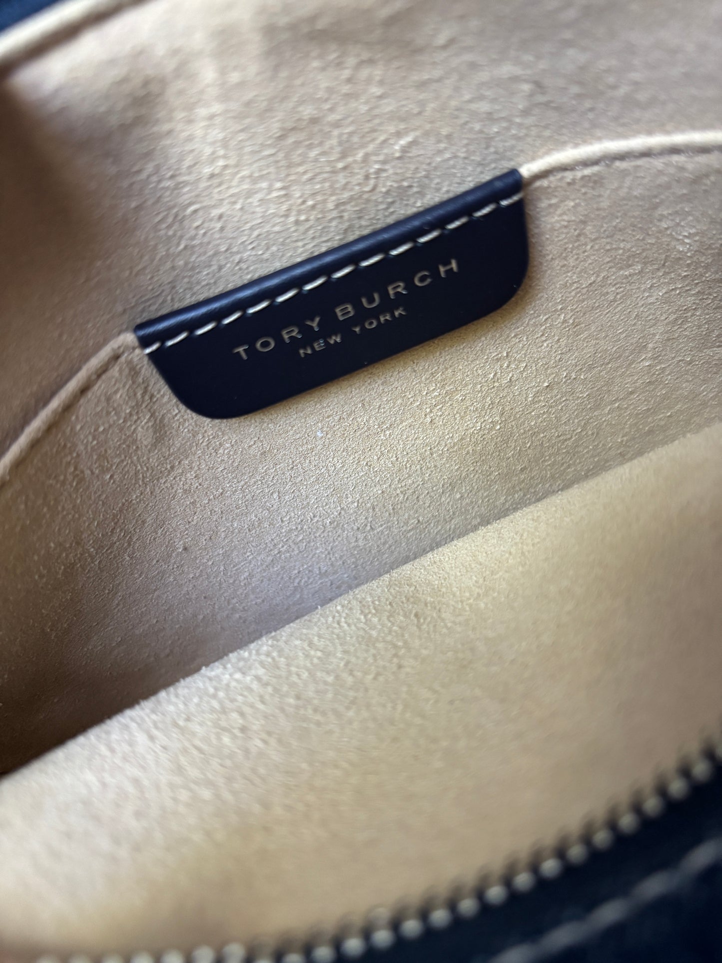 Tory Burch Mini Miller Denim Crossbody