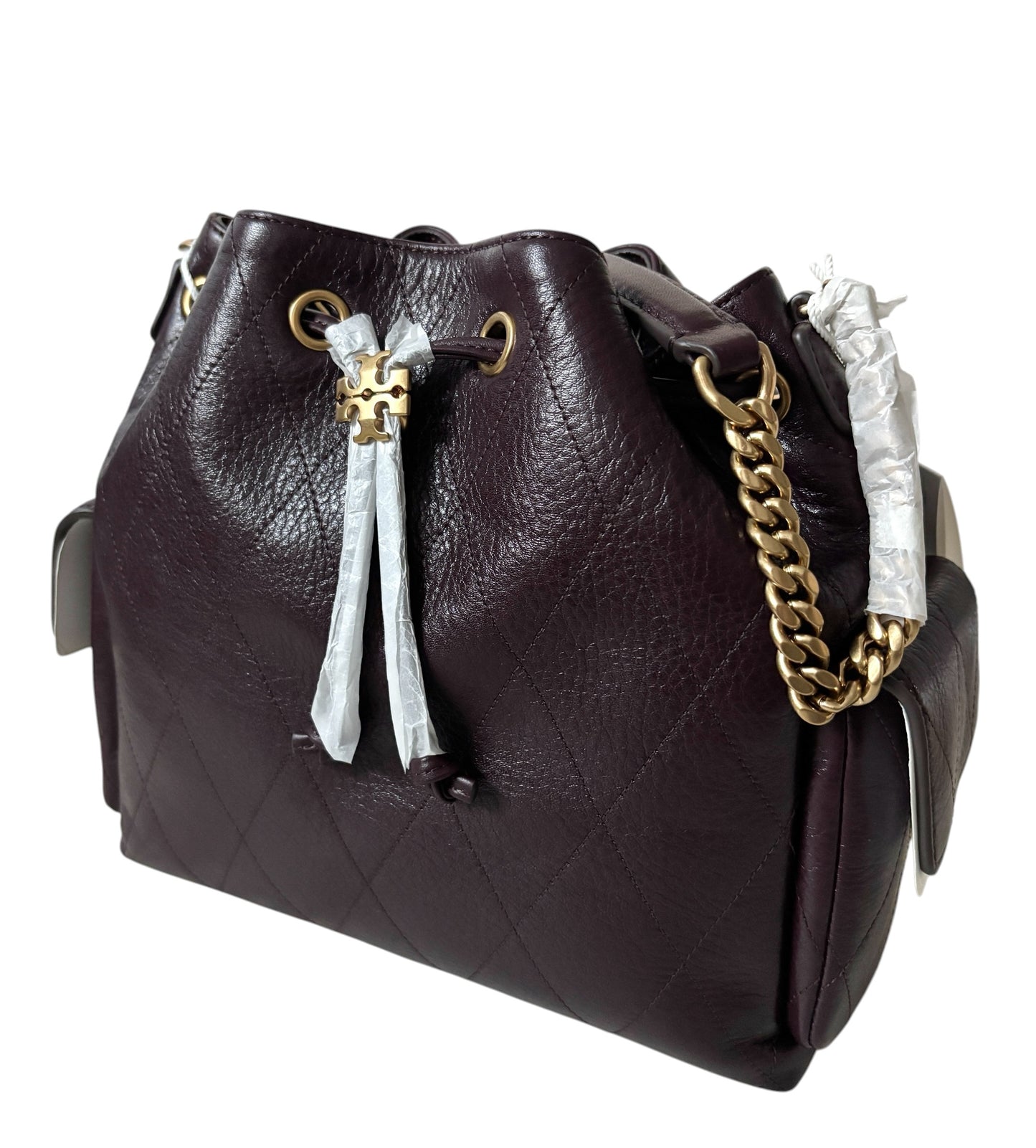 Tory Burch Charlie Drawstring Bag Small