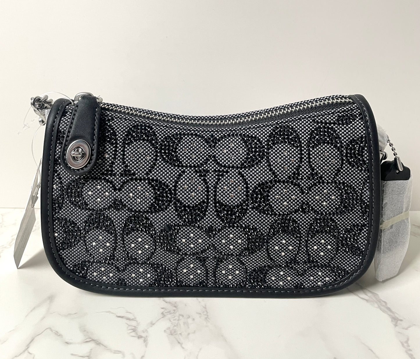 Coach Swinger 20 in Crystal Jacquard