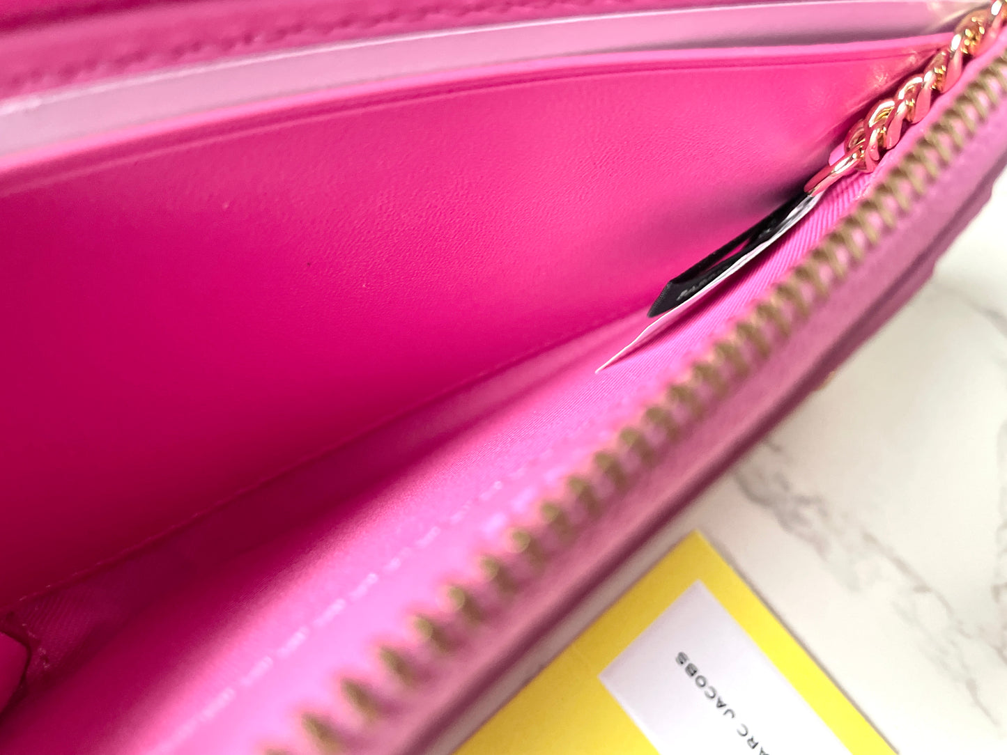 Marc Jacobs Top Zip Card Case Wallet