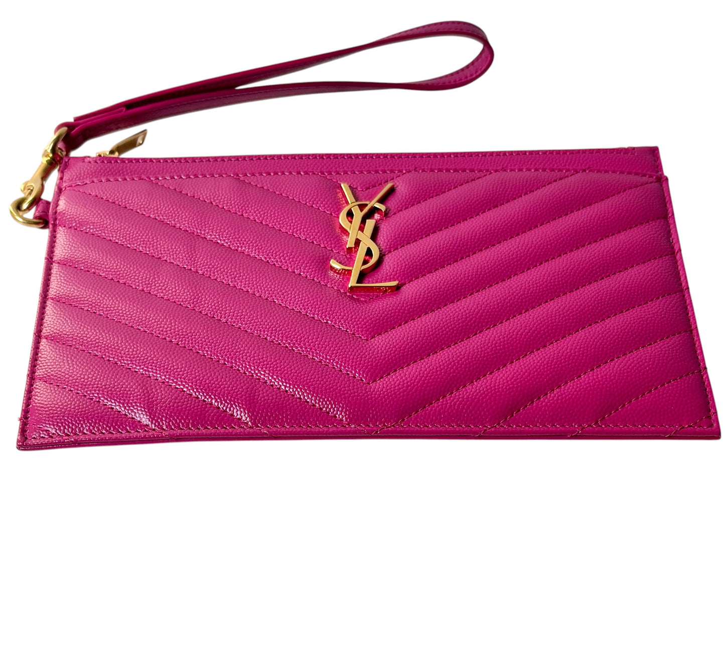 Saint Laurent Large Cassandre Wristlet