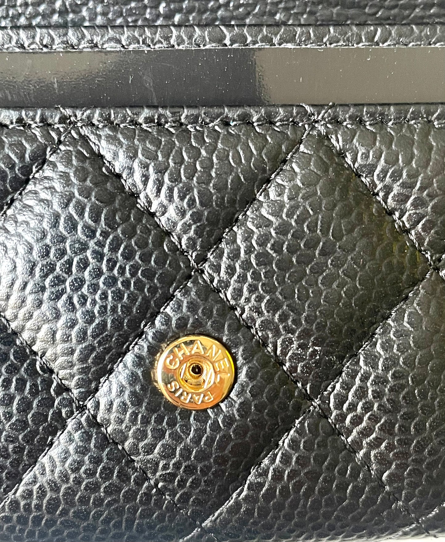 Chanel Classic Flap Caviar Card Holder