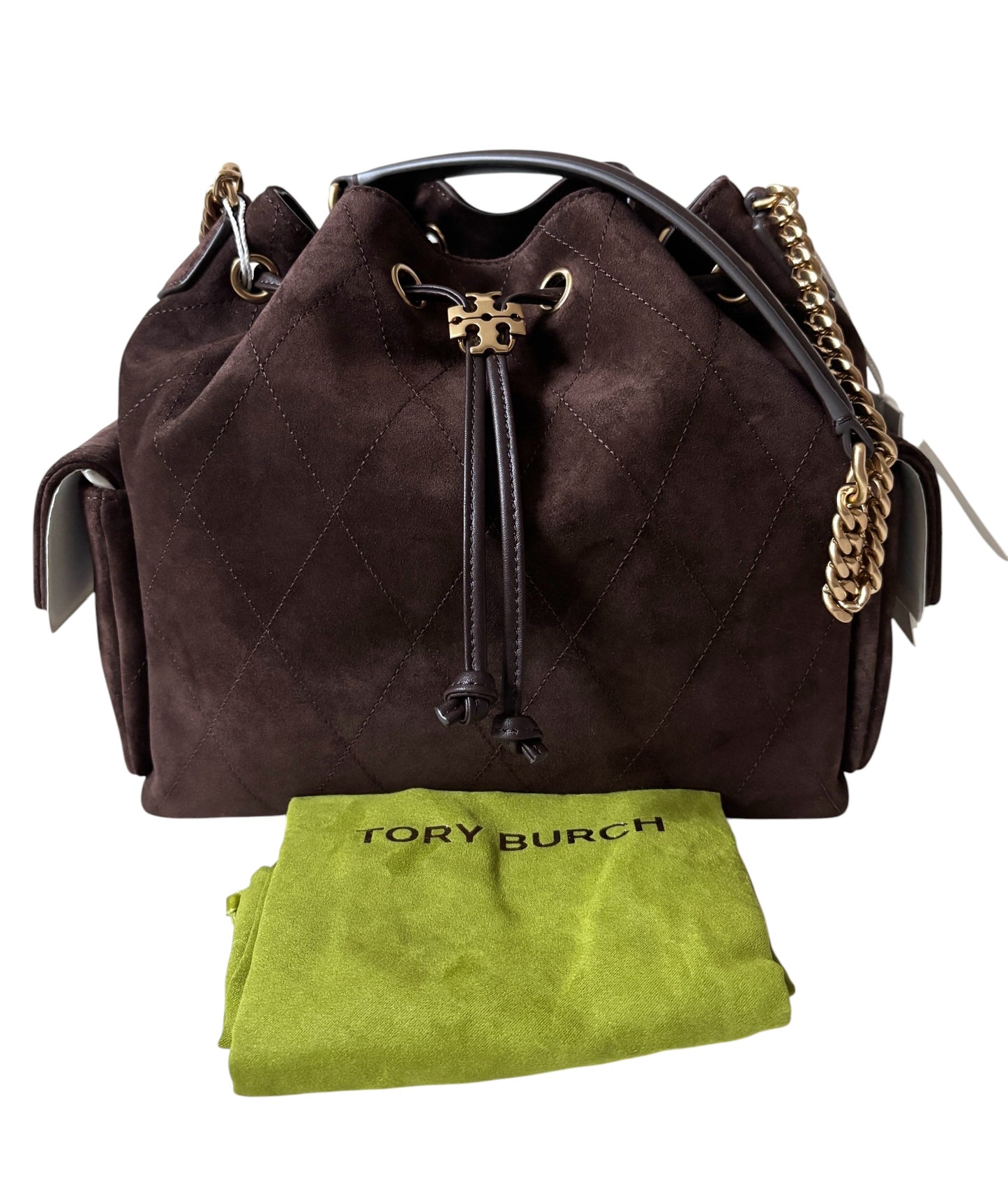 Tory Burch Charlie Drawstring Bag Small