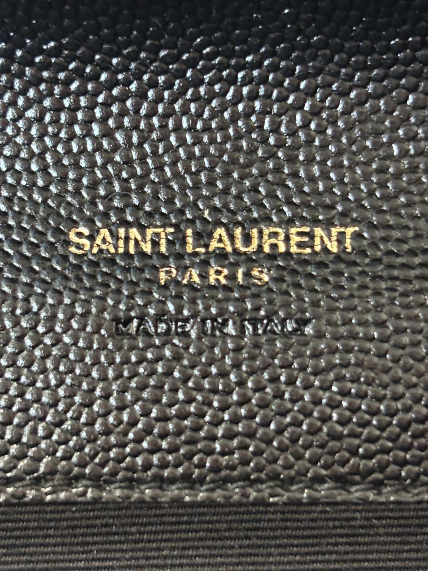Saint Laurent Cassandre Matelasse Flap Clutch