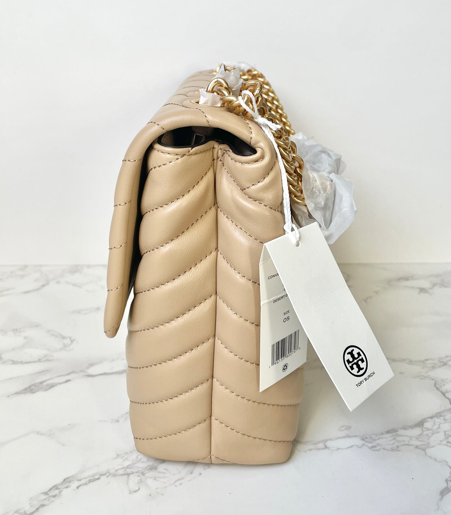 Tory Burch Kira Chevron Convertible Shoulder Bag