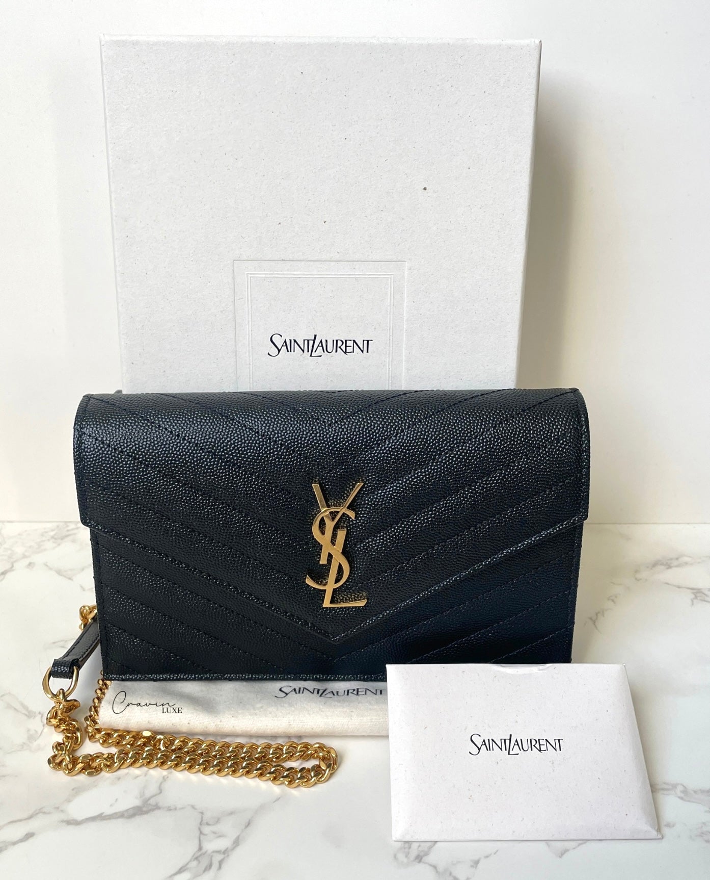 Saint Laurent Wallet on Chain