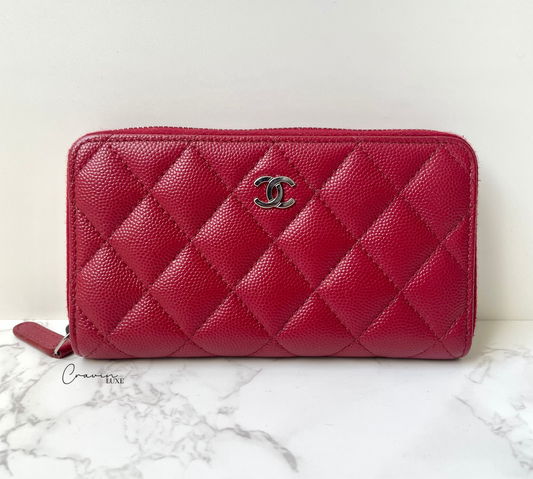 Chanel Medium Caviar Leather Wallet