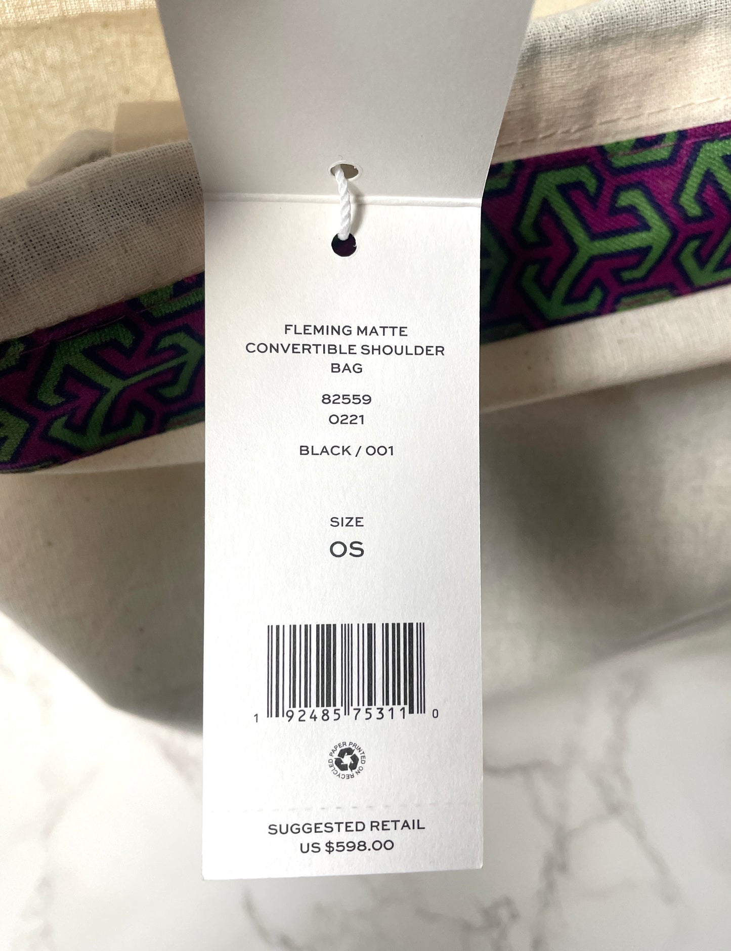 Tory Burch Fleming Large Convertible Shoulder Bag