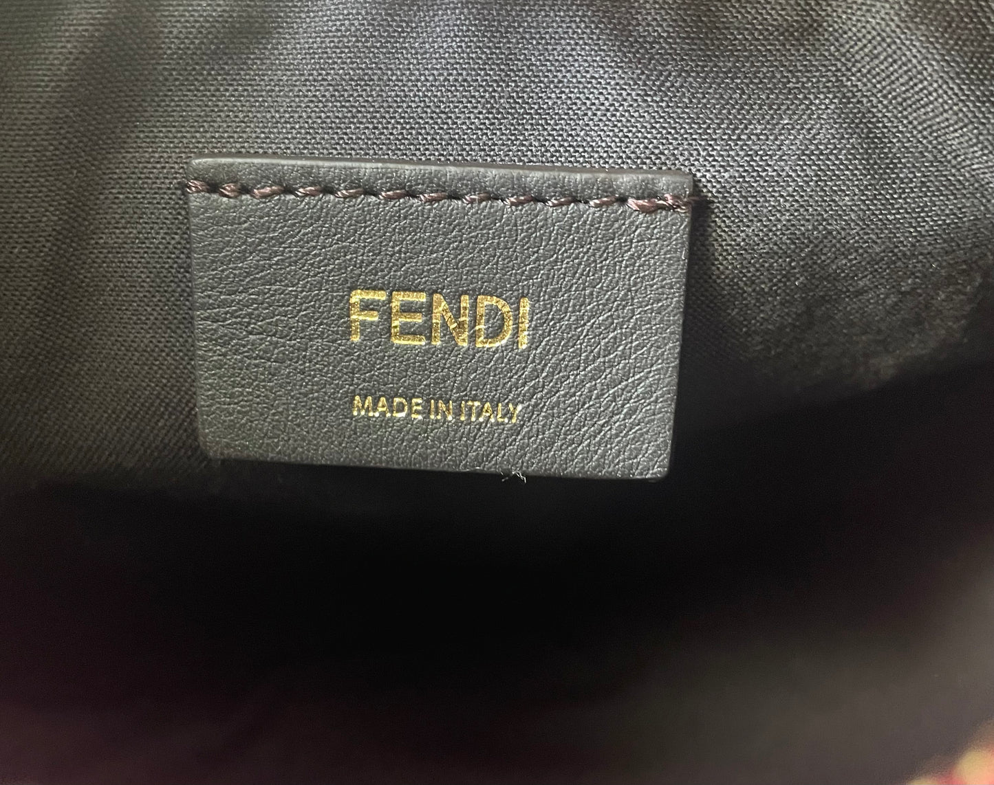 Fendi Fendigraphy Small Leather Handbag