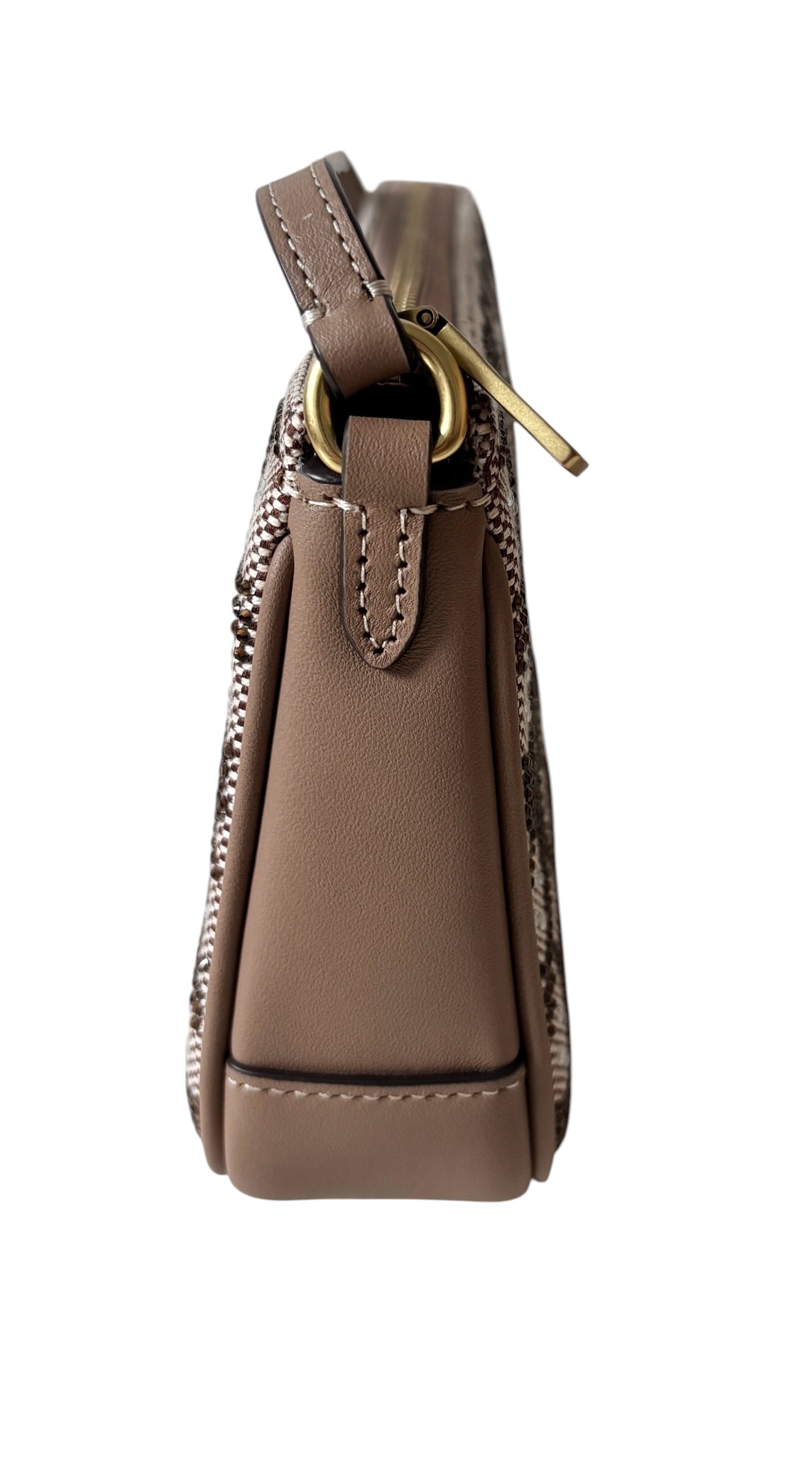 Coach Plaza Shoulder Bag Crystal Jacquard