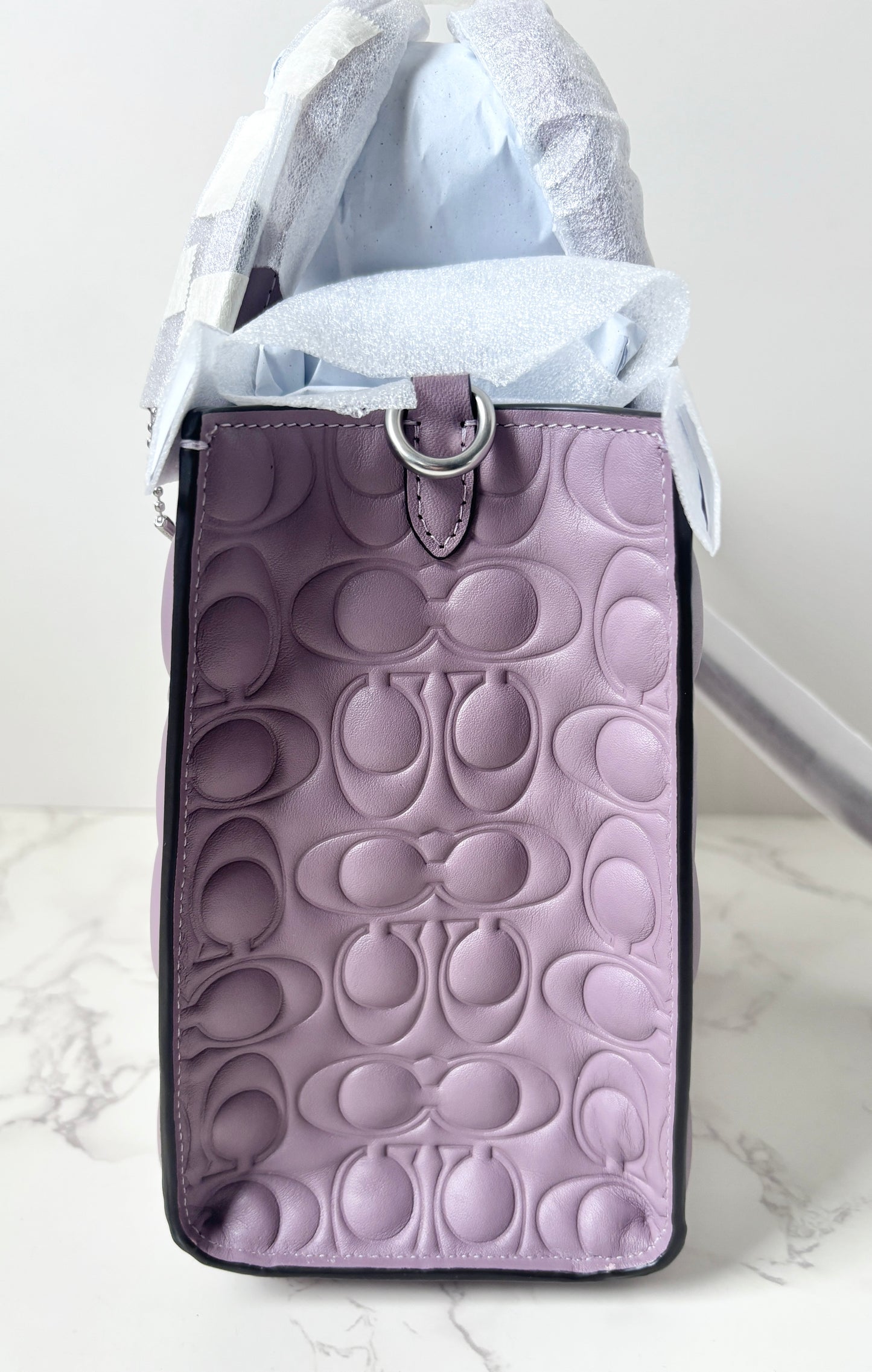 Coach Maggie Tote Small Signature Leather