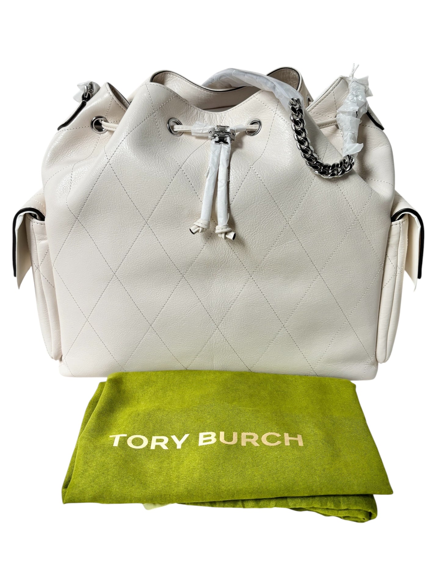 Tory Burch Charlie Drawstring Bag Large
