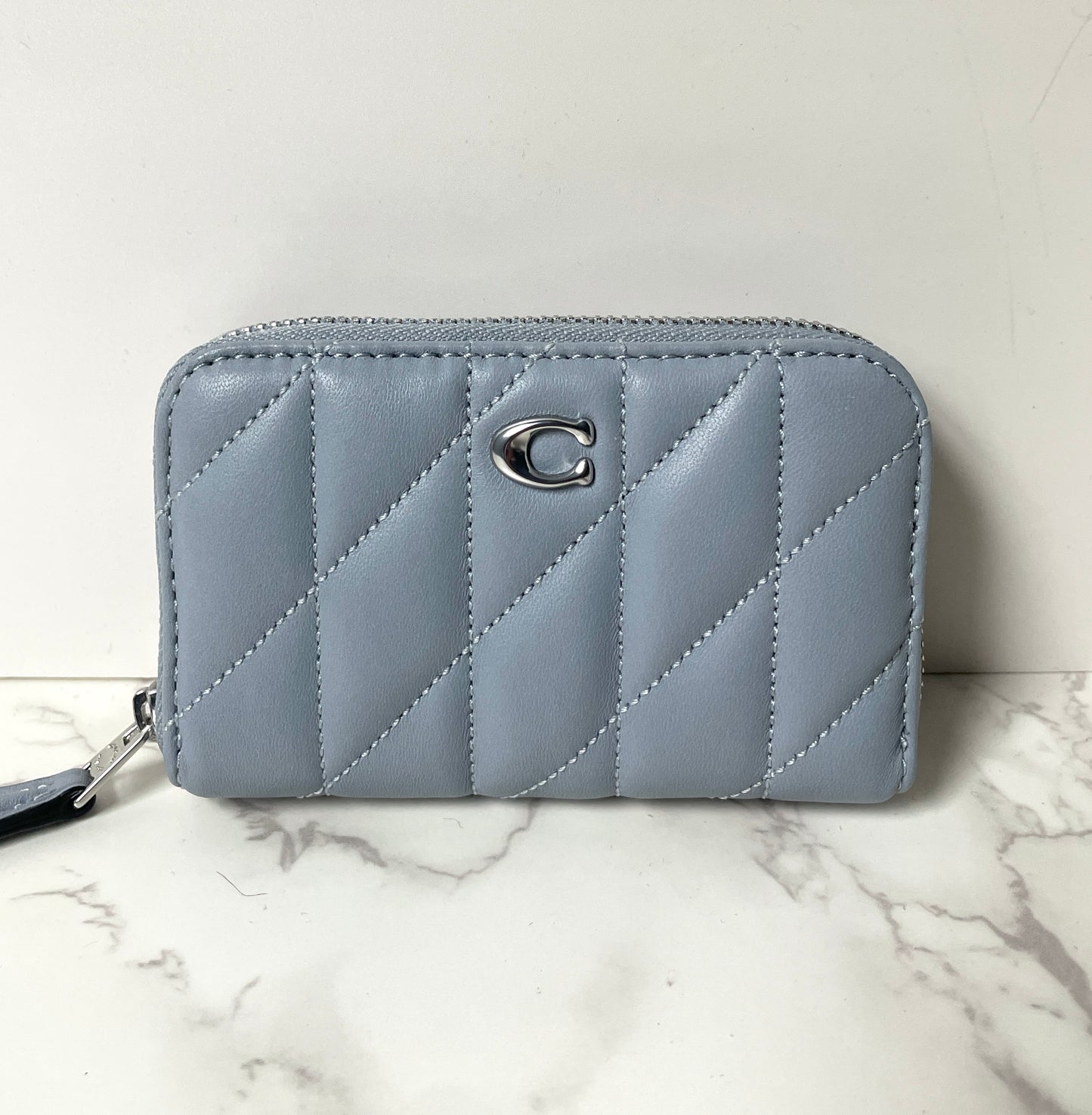Coach Pillow Quilted Zip Card Case