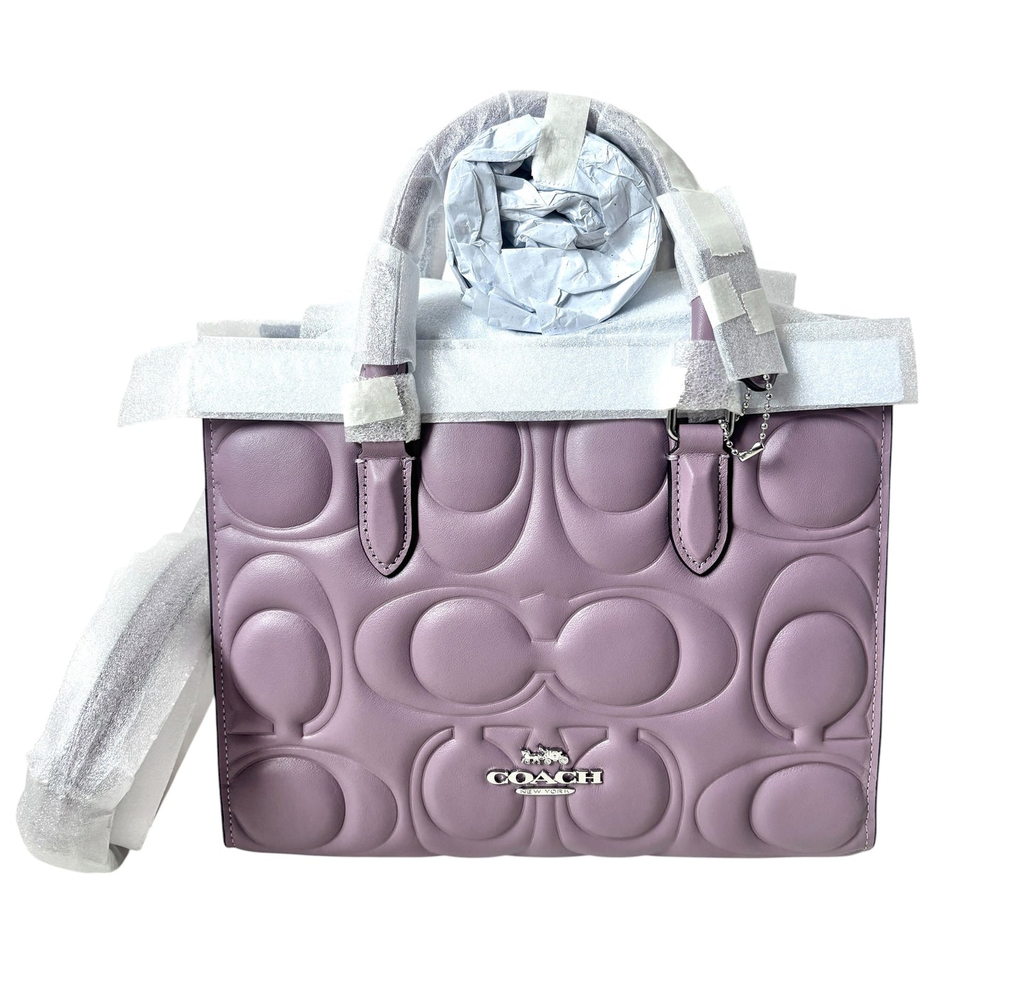 Coach Maggie Tote Small Signature Leather