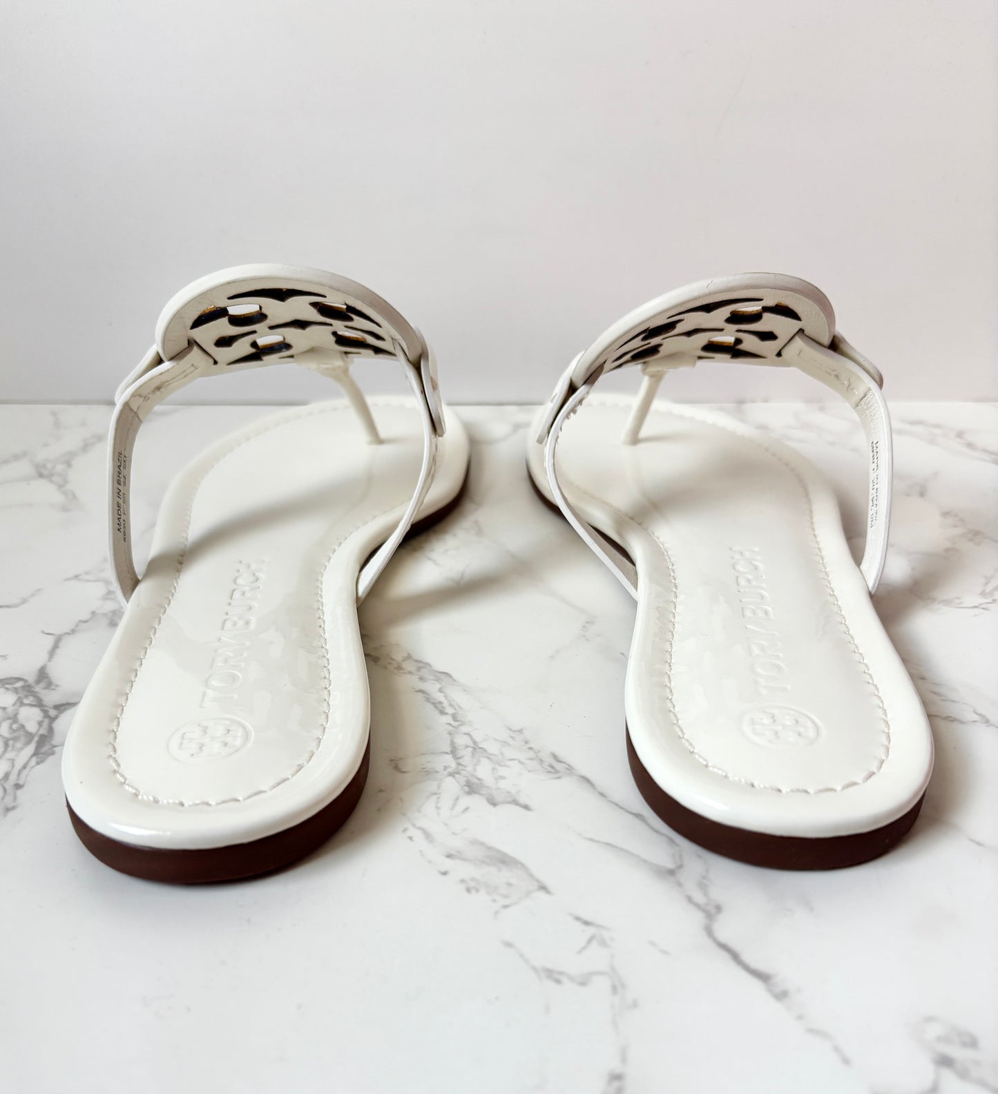 Tory Burch Miller Patent Leather Sandals