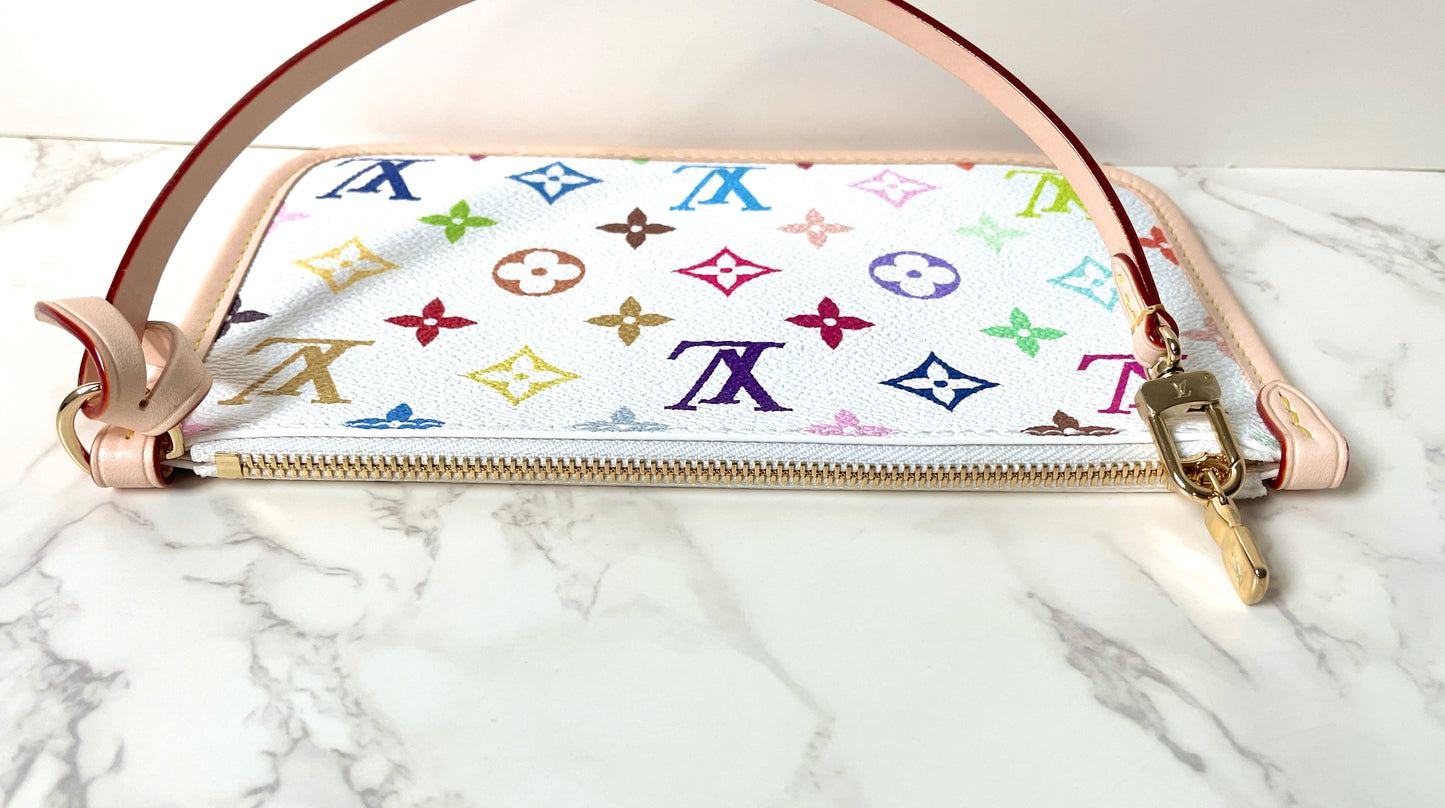 Louis Vuitton x Takashi Murakami Pochette Wristlet